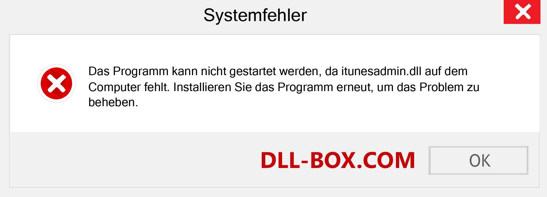 itunesadmin.dll-Datei fehlt?. Download für Windows 7, 8, 10 - Fix itunesadmin dll Missing Error unter Windows, Fotos, Bildern